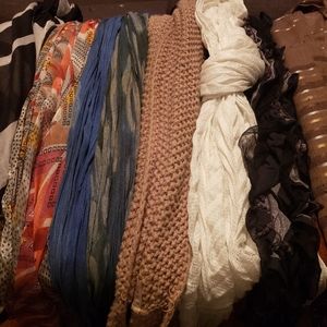 8 scarves